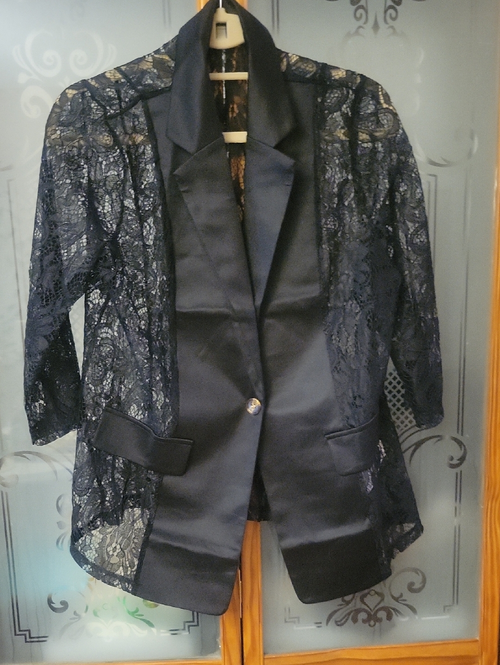 Black Lace Blazer Brand New